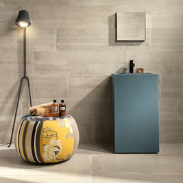 Materica Brick Ecru 30 x 120cm, porcelain tile at Irwin Tiles