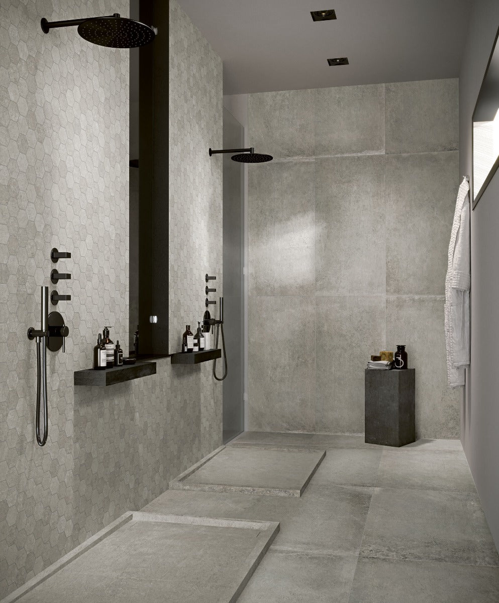 Materica Perla 60 x 120cm, matt tile at Irwin Tiles