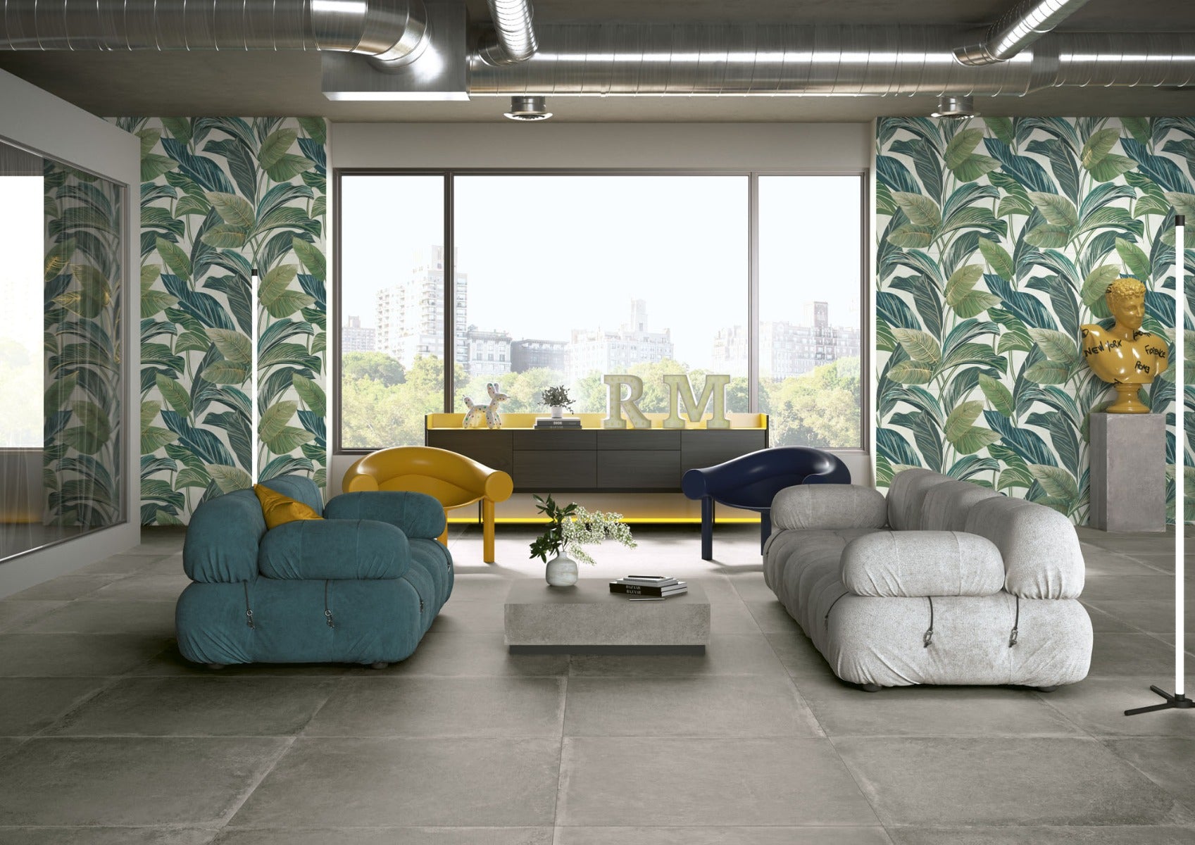 Materica Perla 120 x 120cm, matt tile at Irwin Tiles