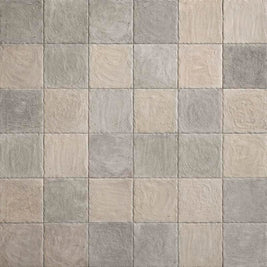 Melange 20 x 20cm, beige matt tile at Irwin Tiles