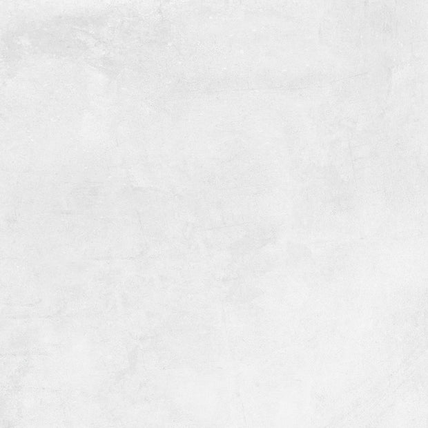 Melrose White Lappatto 80x80cm, semi-gloss tile at Irwin Tiles
