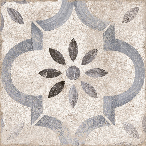 Mesina Azul 22.5 x 22.5cm, porcelain tile at Irwin Tiles