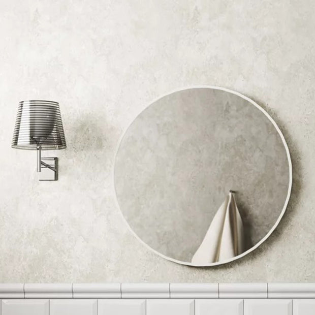 London Blanco Brillo Moulded Border 5x20cm, gloss tile at Irwin Tiles