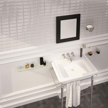 Metro White 15x7.5cm, gloss wall tile for kitchen walls and splashbacks at Irwin Tiles
