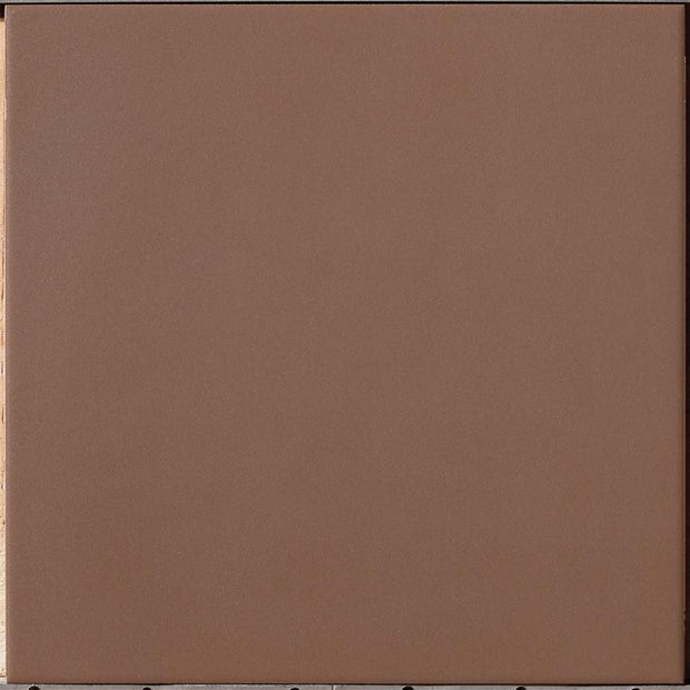 Mirtillo Evolution 10x10cm, brown matt tile at Irwin Tiles