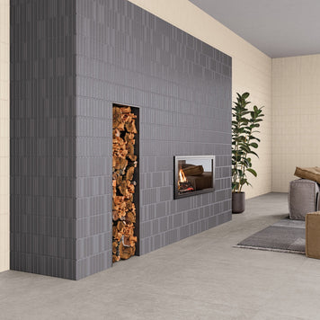 Harmony Moves Anthracite 20x40cm, tile at Irwin Tiles