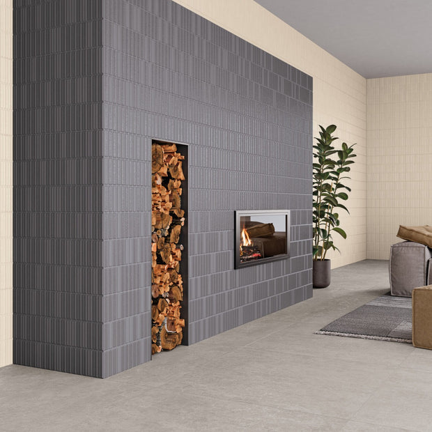 Harmony Moves Anthracite 20x40cm, tile at Irwin Tiles