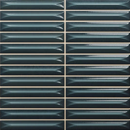 Nairobi Arrow Blue 20x20cm Kit Kat Tile, gloss wall tile at Irwin Tiles