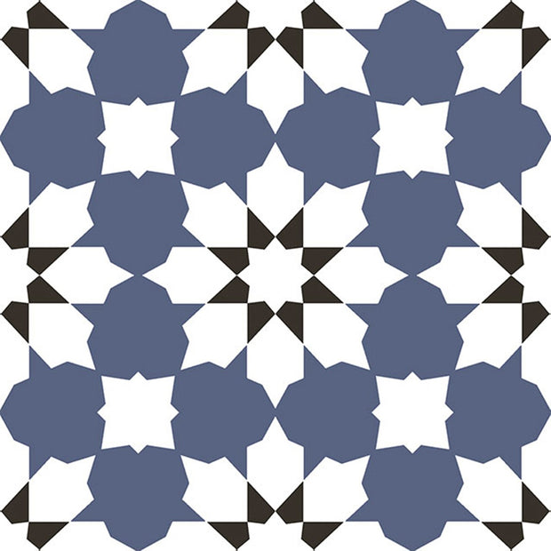 Nerja Azul 22.5 x 22.5cm, porcelain tile at Irwin Tiles