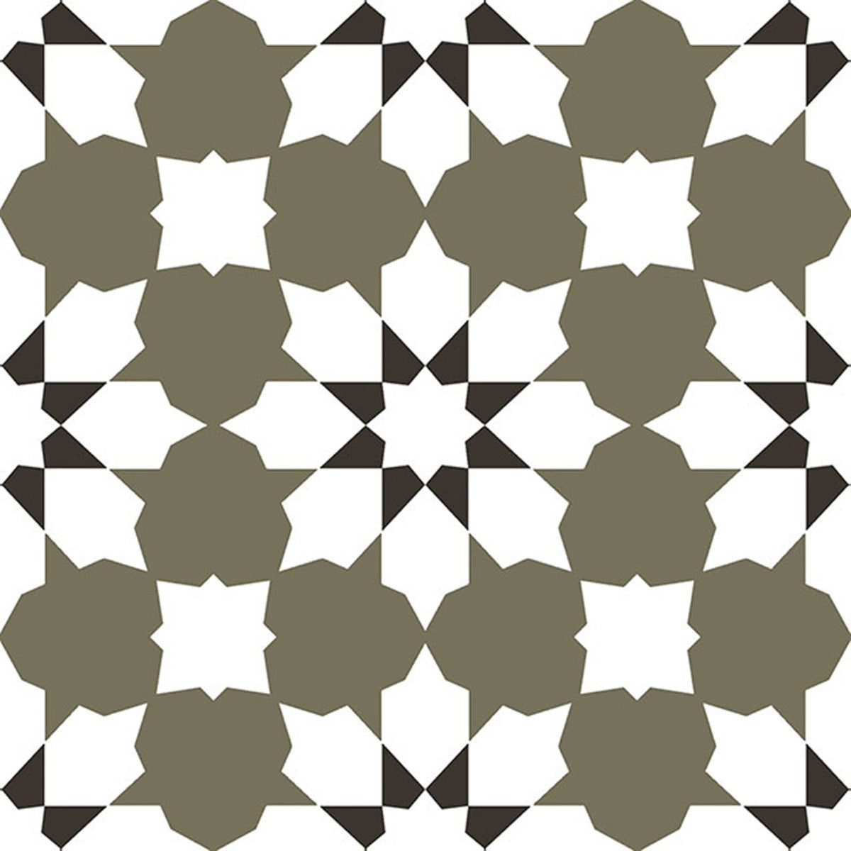 Nerja Verde 22.5 x 22.5cm, matt porcelain tile for feature walls at Irwin Tiles