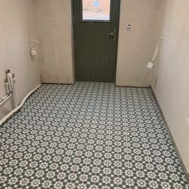 Nerja Verde 22.5 x 22.5cm, porcelain tile at Irwin Tiles
