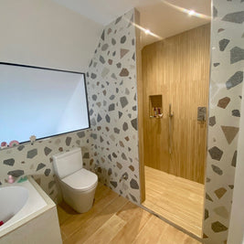 Palladian Light Lappatto 90 x 90cm, tile stocked at Irwin Tiles, Castleblayney