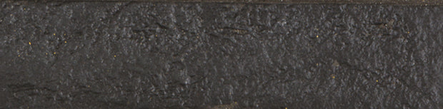 New York Black Brick Effect Tile 6x25cm, matt tile at Irwin Tiles