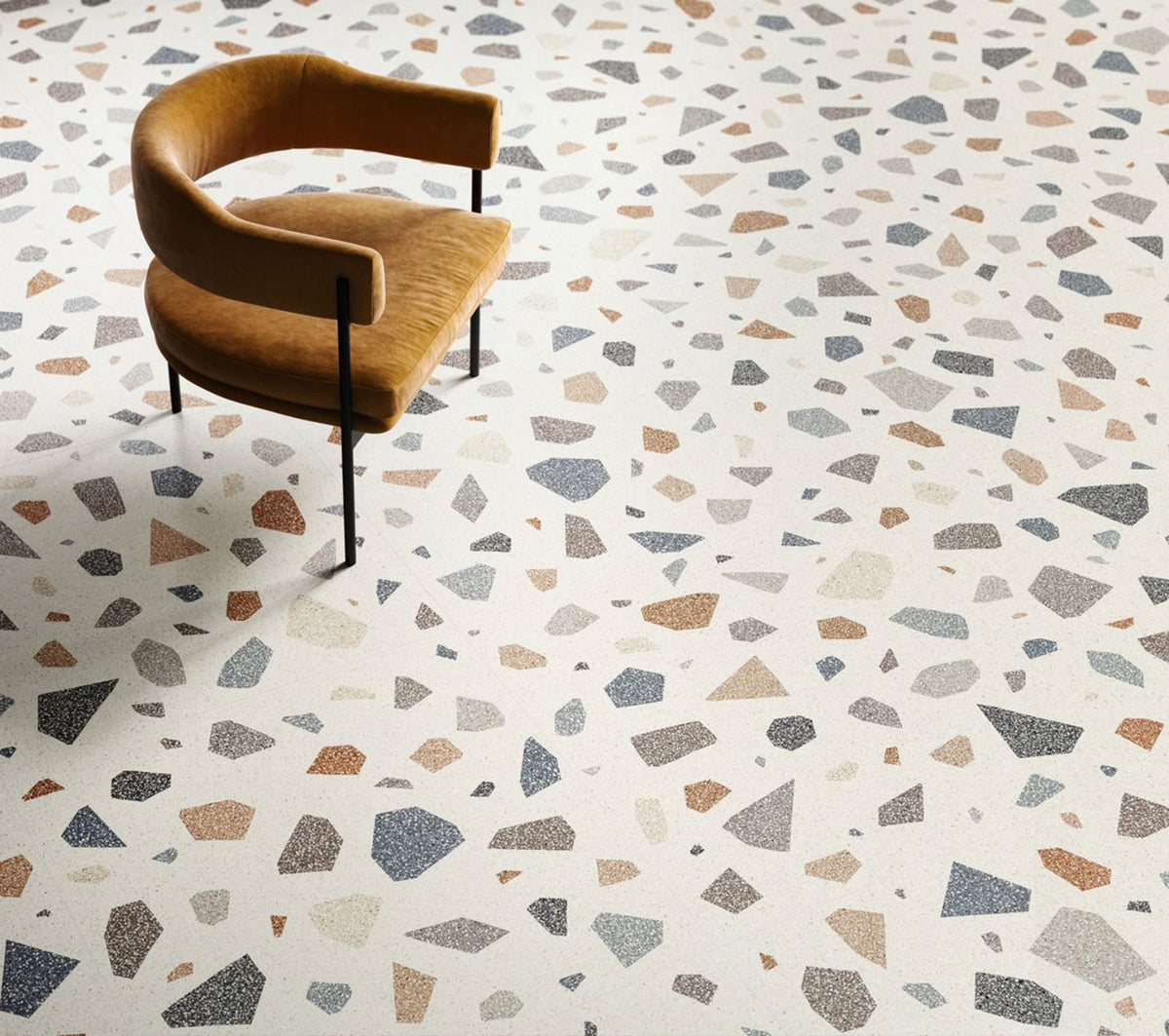 Palladian Light Lappatto 90 x 90cm, semi-gloss porcelain tile for kitchens, bathrooms and hallways at Irwin Tiles