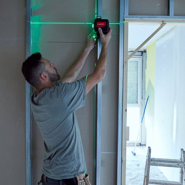 Bellota Laser Level 3 planes by 360º and 30 m for levelling work, laser level for setting out level tiling at Irwin Tiles