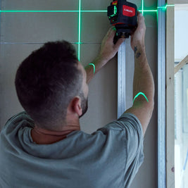 Bellota Laser Level 3 planes by 360º and 30 m for levelling work, laser level at Irwin Tiles