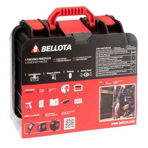 Bellota 30m Cross Laser Level w/ Plumb Line, laser level for setting out level tiling at Irwin Tiles