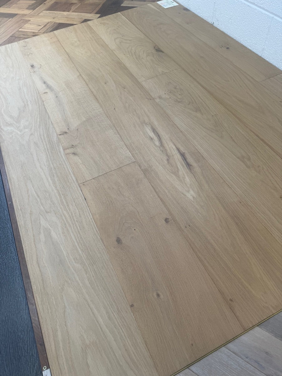 Un-Finished Oak 240mm, unfinished engineered wood flooring at Irwin Tiles