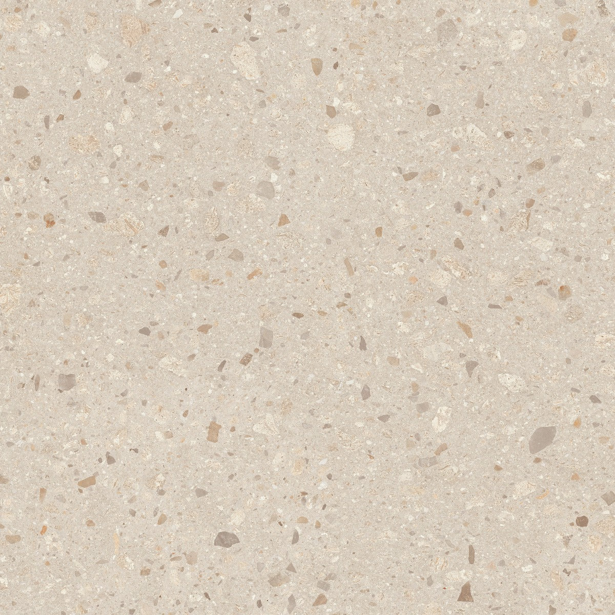 Oikos Terrazzo Beige 100x100cm tile, matt, at Irwin Tiles