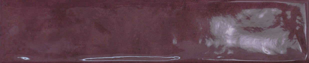 Omega Burdeos 10.7 x 53cm, gloss tile for kitchens, bathrooms and hallways at Irwin Tiles