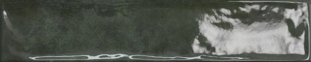 Omega Verde 10.7 x 53cm, gloss wall tile at Irwin Tiles