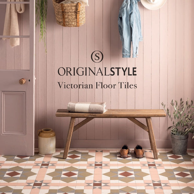 Original Style - Victorian Style Tiles, multi-colour tile at Irwin Tiles