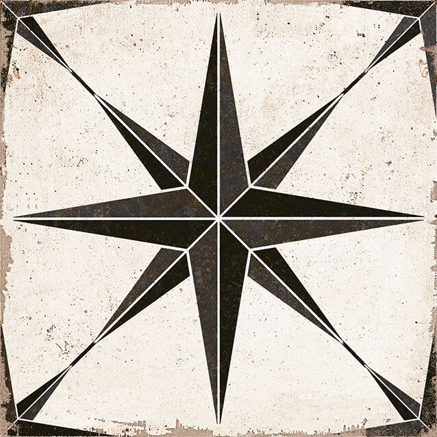 Orion Nero 22.5x22.5cm, matt porcelain tile for feature walls at Irwin Tiles