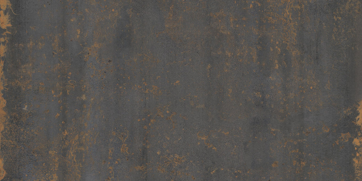 Oxide Iron 60 x 120cm, porcelain tile sold by the box at Irwin Tiles