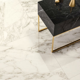 Arabesque Pearl 120x120cm (Lux Glossy Finish), tile at Irwin Tiles