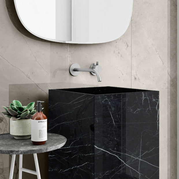 Marquina Black 120x120cm (Lux Glossy Finish), tile at Irwin Tiles