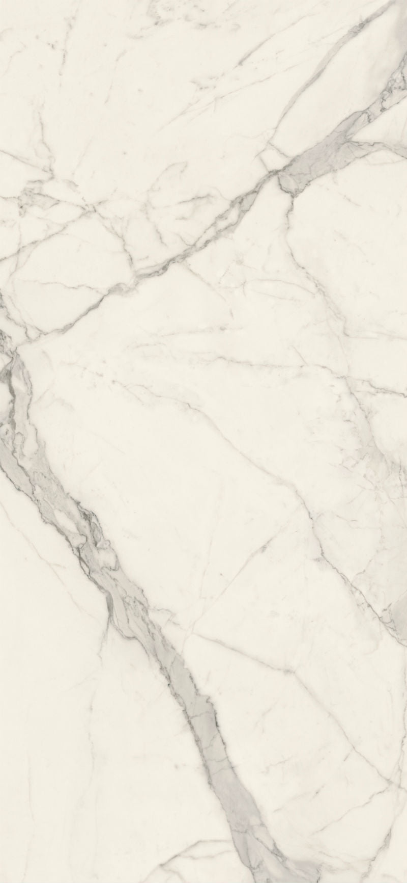 Statuario White - Book Matched 120 x 260cm, tile for kitchens, bathrooms and hallways at Irwin Tiles