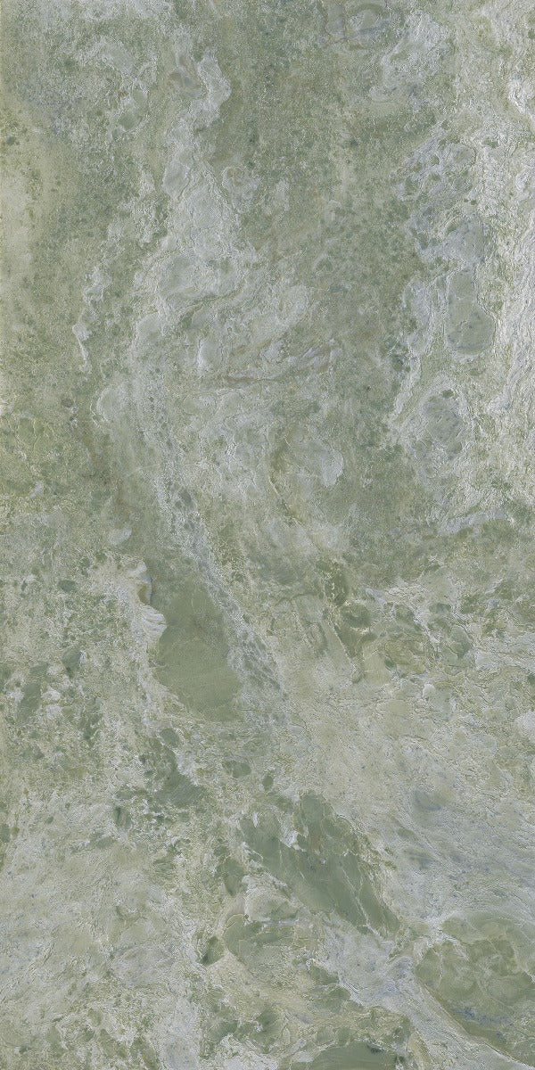 Paradiso Green Krystal 60 x 120cm, gloss porcelain tile for kitchens, bathrooms and hallways at Irwin Tiles