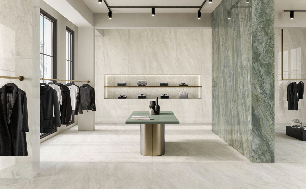 Paradiso Ivory 60x120cm, matt tile at Irwin Tiles, view 9