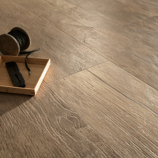 Patin Brown 20 x 120cm, matt tile at Irwin Tiles, view 9