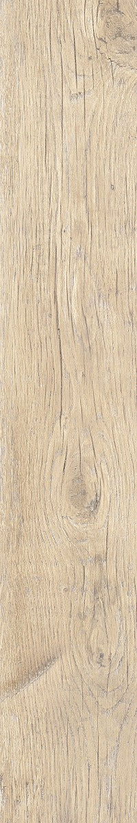 Patin Almond 20 x 120cm, light wood effect matt tile at Irwin Tiles