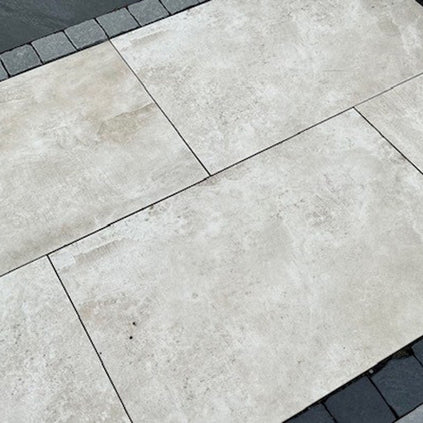 Pavestone Beige 60 x 90 x 2cm, matt paving at Irwin Tiles