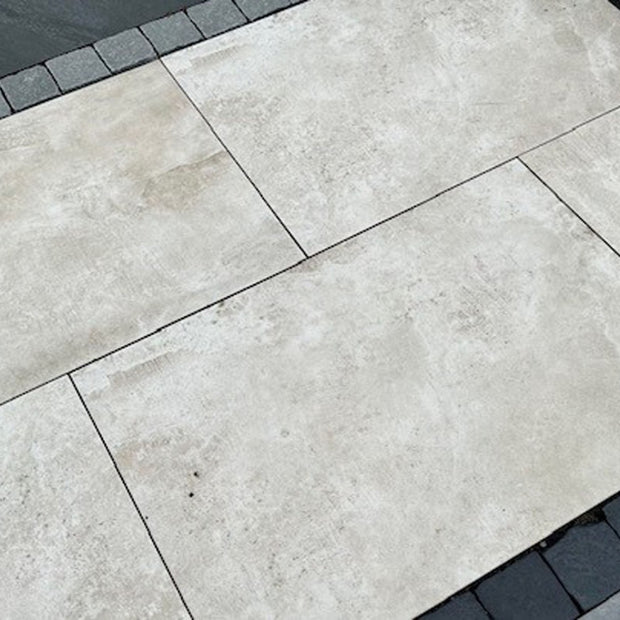 Pavestone Beige 60 x 90 x 2cm, matt paving at Irwin Tiles