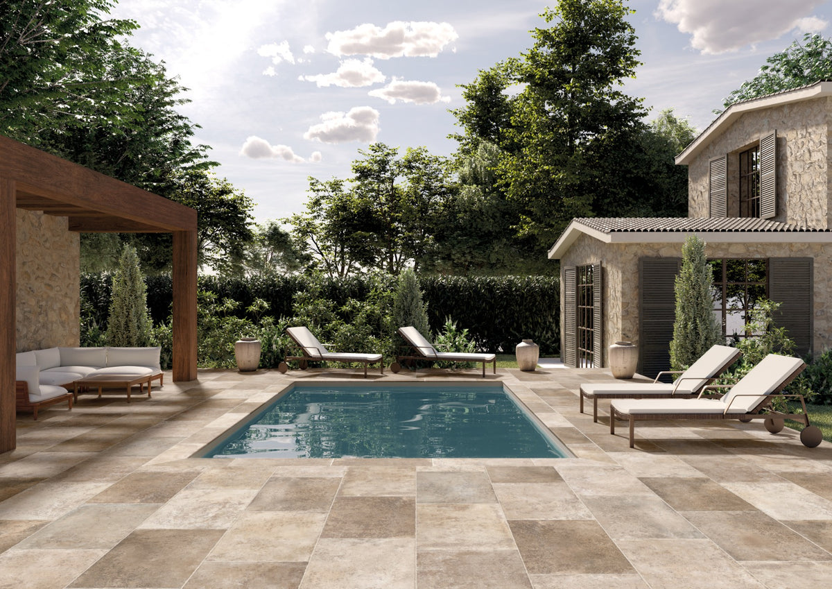 Montignac Blend 60 x 90cm, brown tile from Irwin Tiles, Co. Monaghan