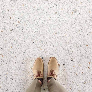 Pigment Multicolour 90x90cm, terrazzo tile at Irwin Tiles