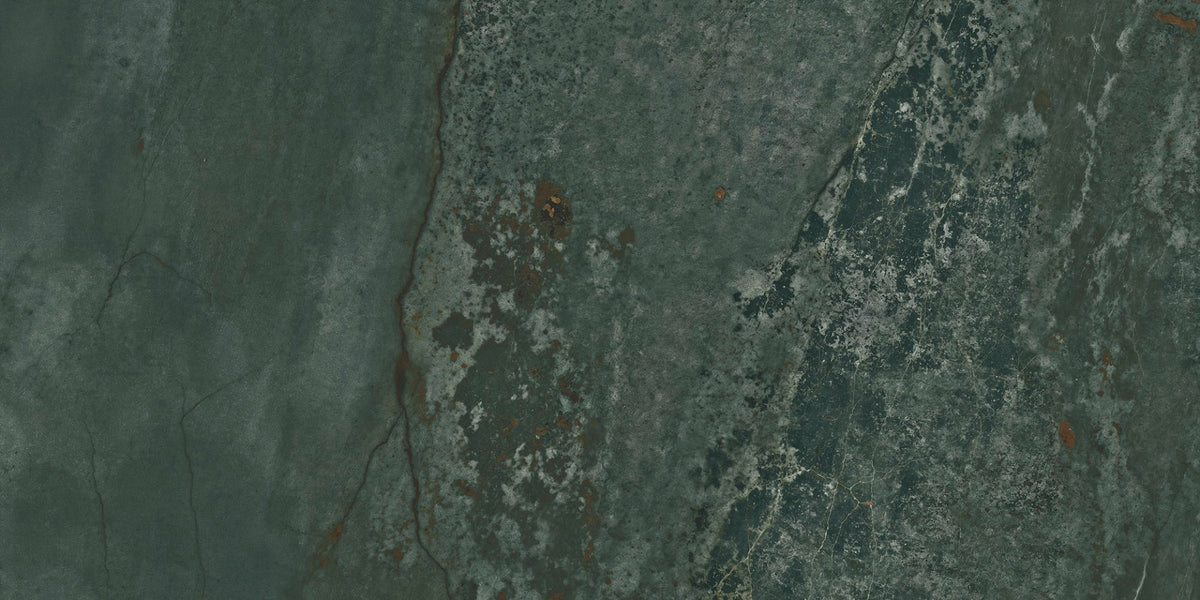 Planet Green Metal Shine 60x120cm, porcelain tile at Irwin Tiles