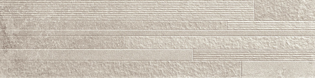 Materica Brick Platino 30 x 120cm, matt porcelain tile for feature walls at Irwin Tiles