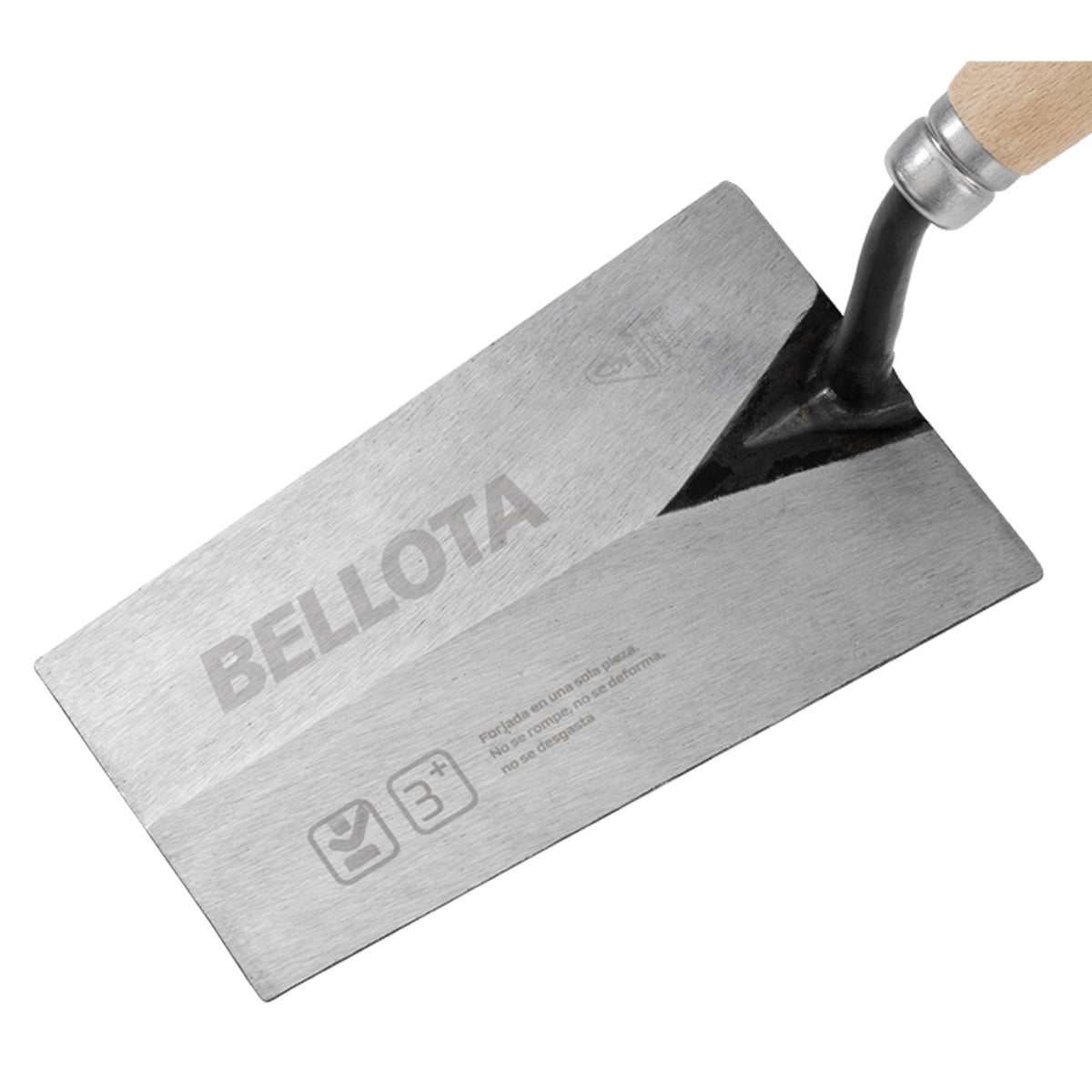 Bellota Bi-Material Handle Plastering Trowel 130mm (square edge), tiling trowel or stocked at Irwin Tiles, Castleblayney
