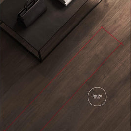 Primewood Brown Wood Effect 30 x 180cm, matt tile at Irwin Tiles
