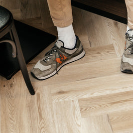 Nakuru Safari Herringbone Rigid LVT luxury click vinyl flooring, light, at Irwin Tiles, view 12