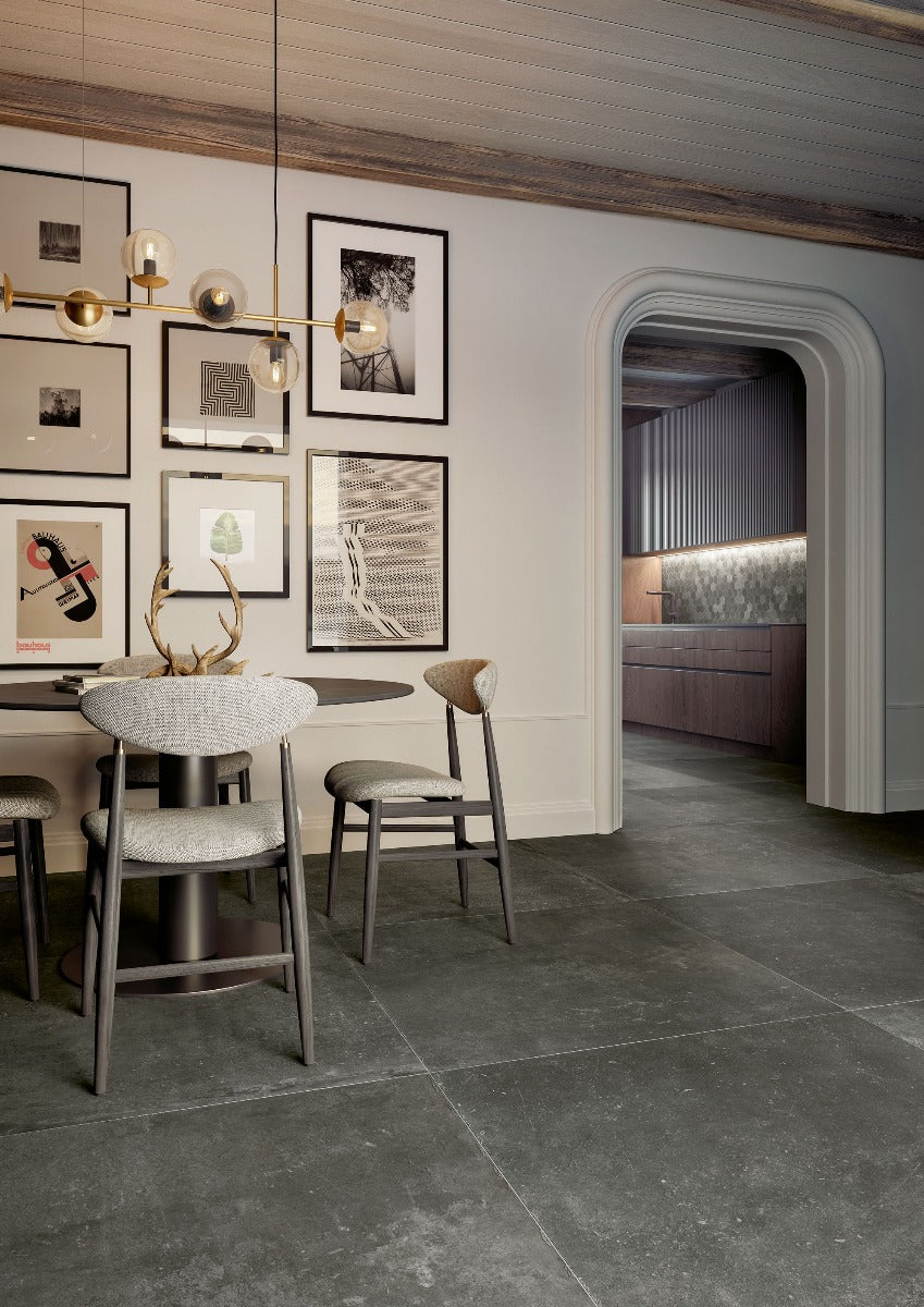 Promenade Ebano 100 x 100cm, porcelain tile at Irwin Tiles