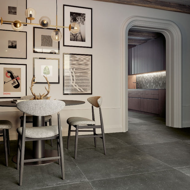 Promenade Ebano 100 x 100cm, porcelain tile at Irwin Tiles