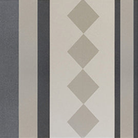 Provence Border 20 x 20cm, grey matt tile at Irwin Tiles