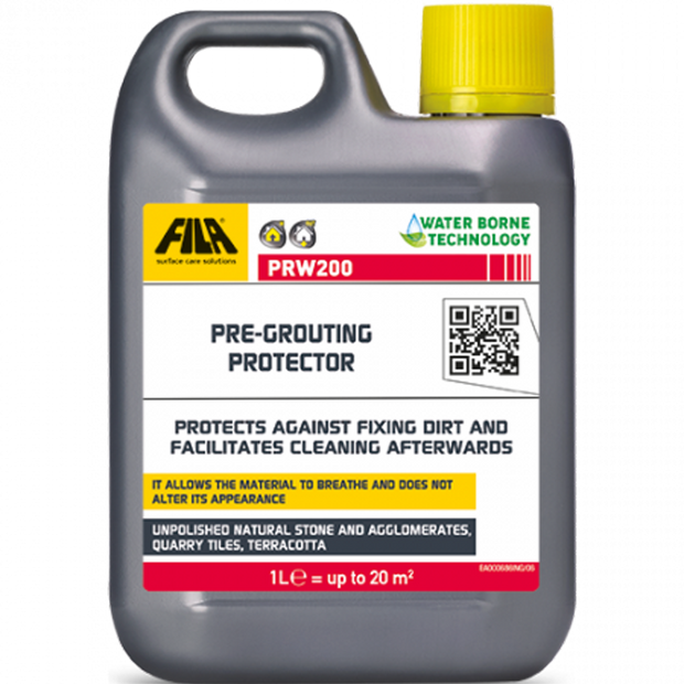 Fila PRW200 Pre-Grout Treatment 1ltr, tile grout at Irwin Tiles