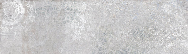 Boulevard Art Grey 29x100cm, ceramic wall tile at Irwin Tiles