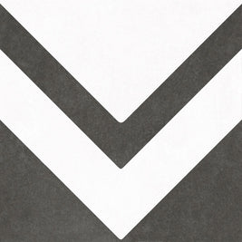 Quilt Decor 20x20cm, matt porcelain tile for kitchens, bathrooms and hallways at Irwin Tiles